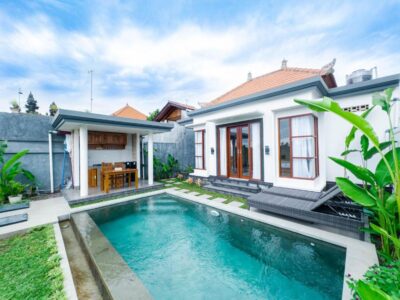 Bali: Top rated Pool Villa in Ubud from only US$ 38 / night (max 2 Pers.) incl. tax.